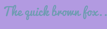 Image with Font Color 6F9CB2 and Background Color B29AE1